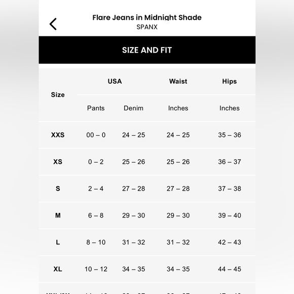 Spanx flare jeans size S - Picture 5 of 6